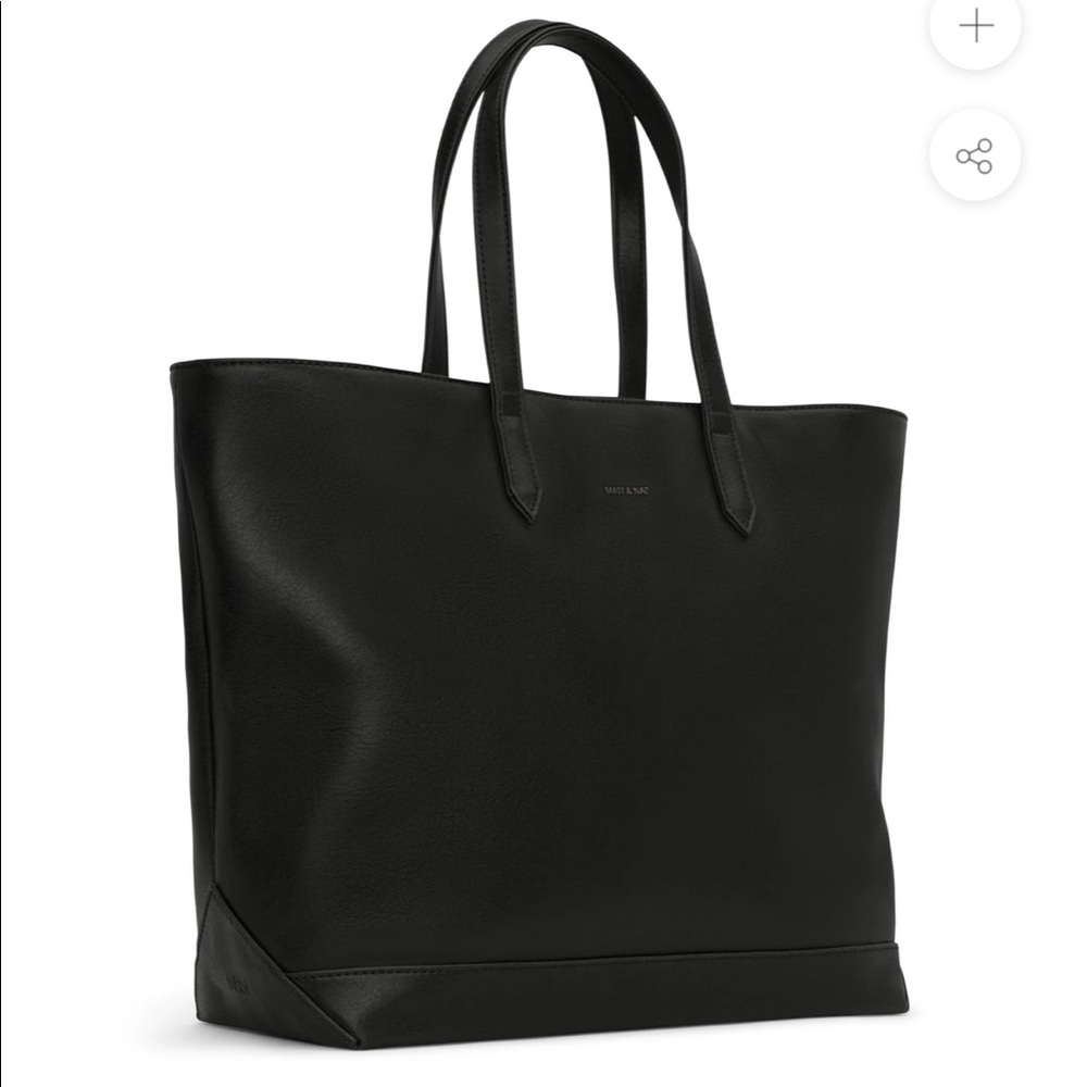 Matt & Nat Vegan Black tote bag